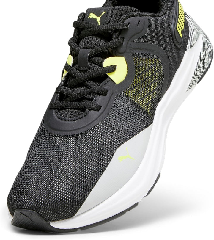 PUMA Unisex Disperse Xt 3 Hyperwave Strassen-Laufschuh 47 EU Ash Gray Puma Black Yellow Burst Puma W