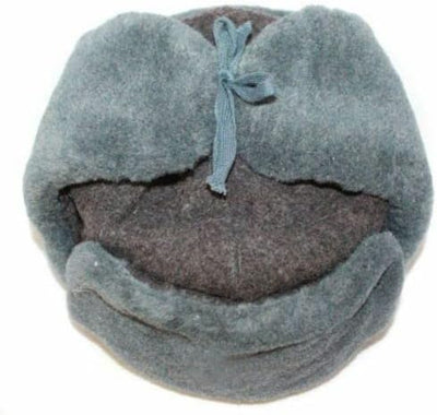 RUSSIANSTORE Ushanka-Mütze aus natürlicher Wolle, Original der Sowjetischen Zeit, russische Armee, v