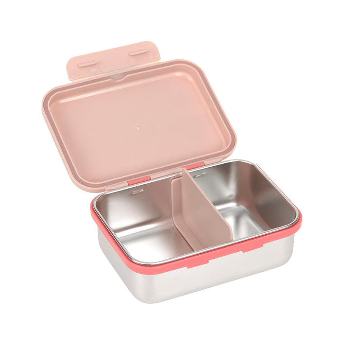 LÄSSIG Kinder Brotdose Edelstahl Lunchbox Frühstücksbox Nachhaltig Kindergarten Schule/Lunchbox Stai