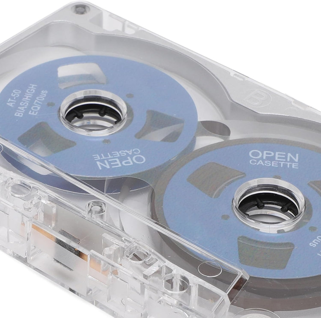Reel to Reel Blanko Tonkassettenband, 55 Minuten DIY Musikaufzeichnungsband, Aluminiumlegierungsgehä