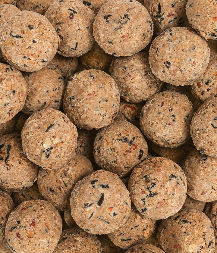 Dehner Natura Premium Meisenknödel ohne Netz, ganzjähriges Wildvogelfutter proteinreich / energierei