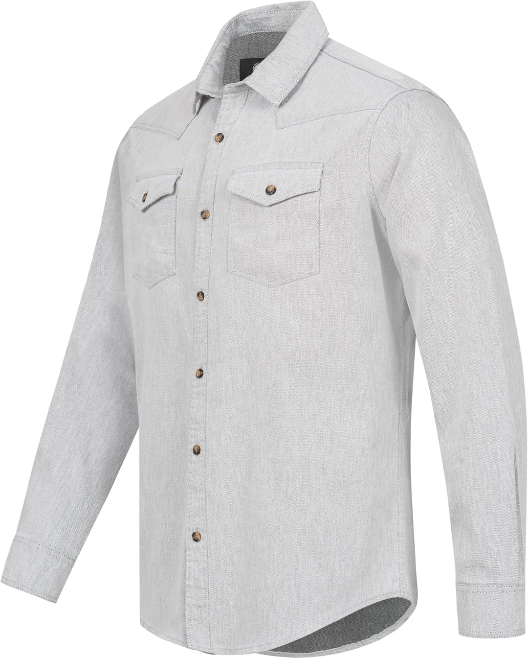 Rock Creek Herren Hemd Jeanshemd H-339 S Beige, S Beige