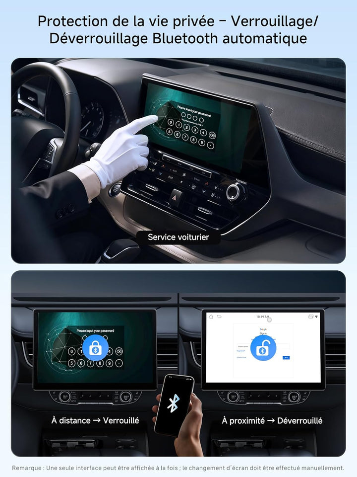 AI Box CarPlay/Android Auto Wireless Adapter, 4G+32G, Performance-Upgrade für Autos mit Kabel-CarPla