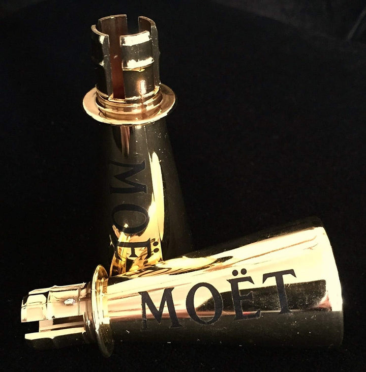 Moët & Chandon Kunststoff Champagne Trinkaufsatz für Piccolo Champagner-Flasche