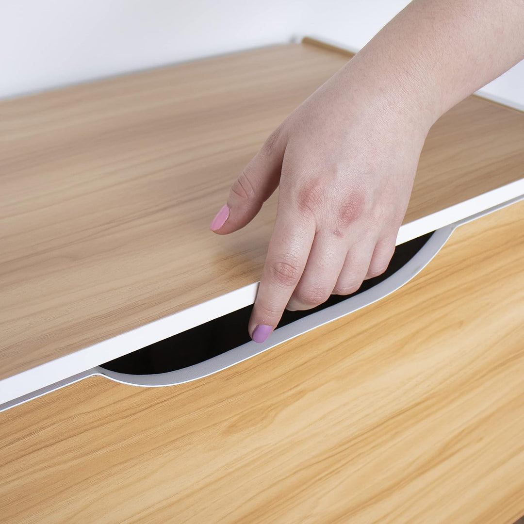 Humble Crew Journey Spielzeugkiste aus Holz mit Deckel, Spielzeugkiste für Kinder, ideal für Schlafz