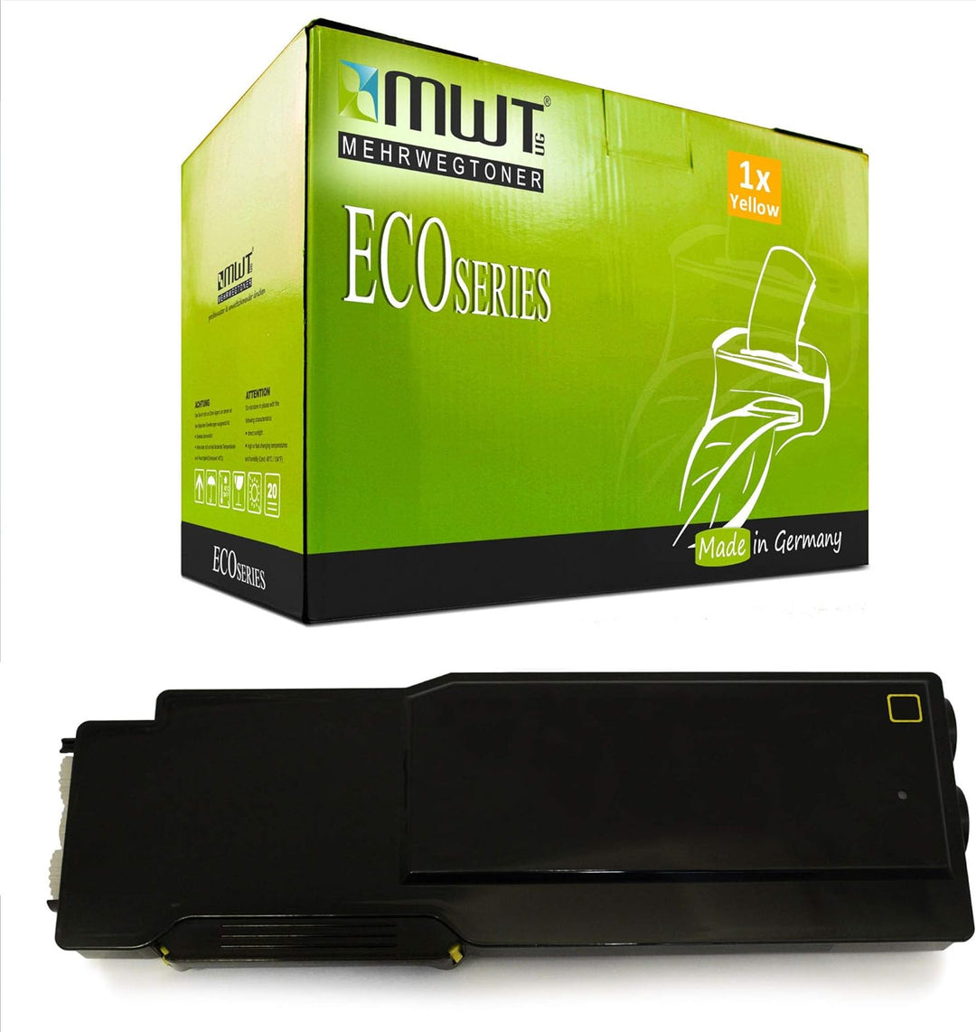 1x MWT XXL Toner kompatibel für Dell C 3760 3765 DN dnf n ersetzt 59311120 F8N91 Gelb Yellow