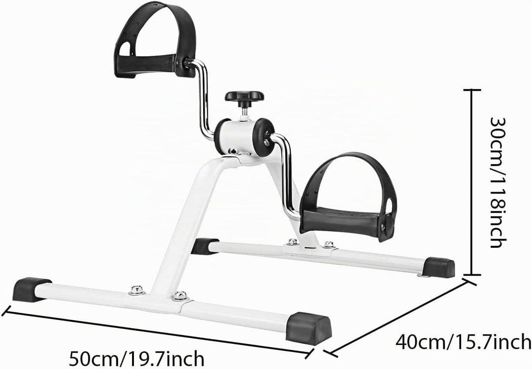 Mini Pedaltrainer 48×41×30 cm – Arm- und Beintrainer für Zuhause Faltbares Heimtrainer Fitnessgerät