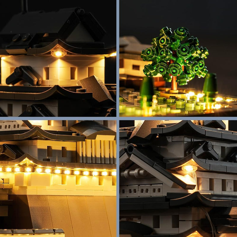 Fernbedienung Licht-Kit für Lego 21060 Himeji Castle (Nicht Lego), Led Beleuchtungs Set für Lego Arc