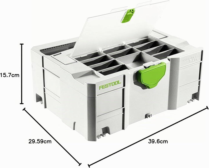 Festool Deckelfach Systainer DF 2 T-Loc 497852 Systainer Gr. 2 T-LOC 27593 (497852), Systainer Gr. 2