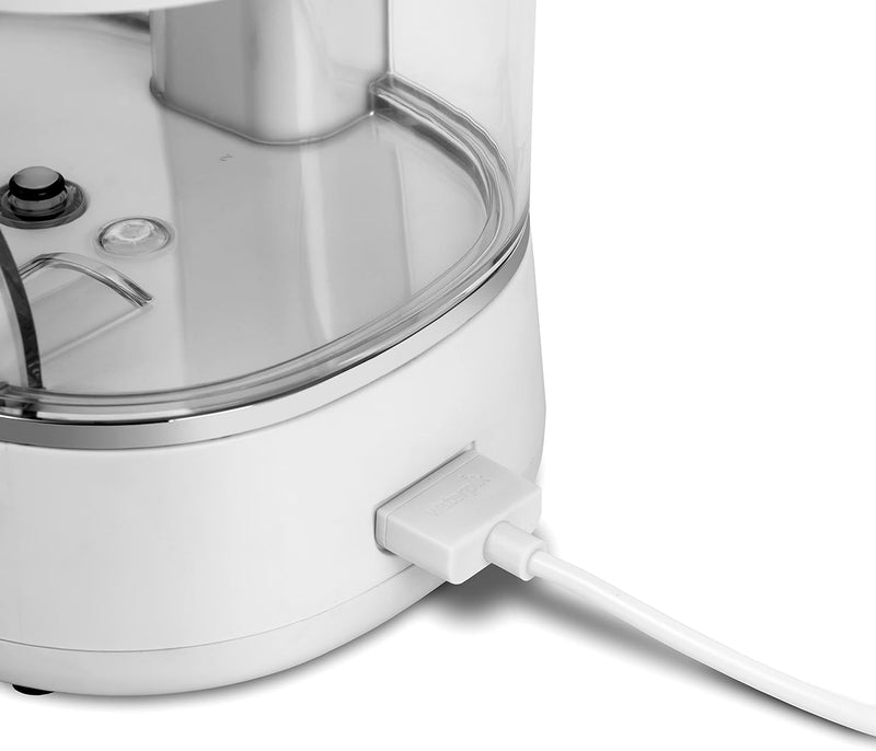 Waterpik ION WF11 Munddusche (Weiss), kabellos, wiederaufladbar und tragbar, mit 6 Aufsätzen und 1 A