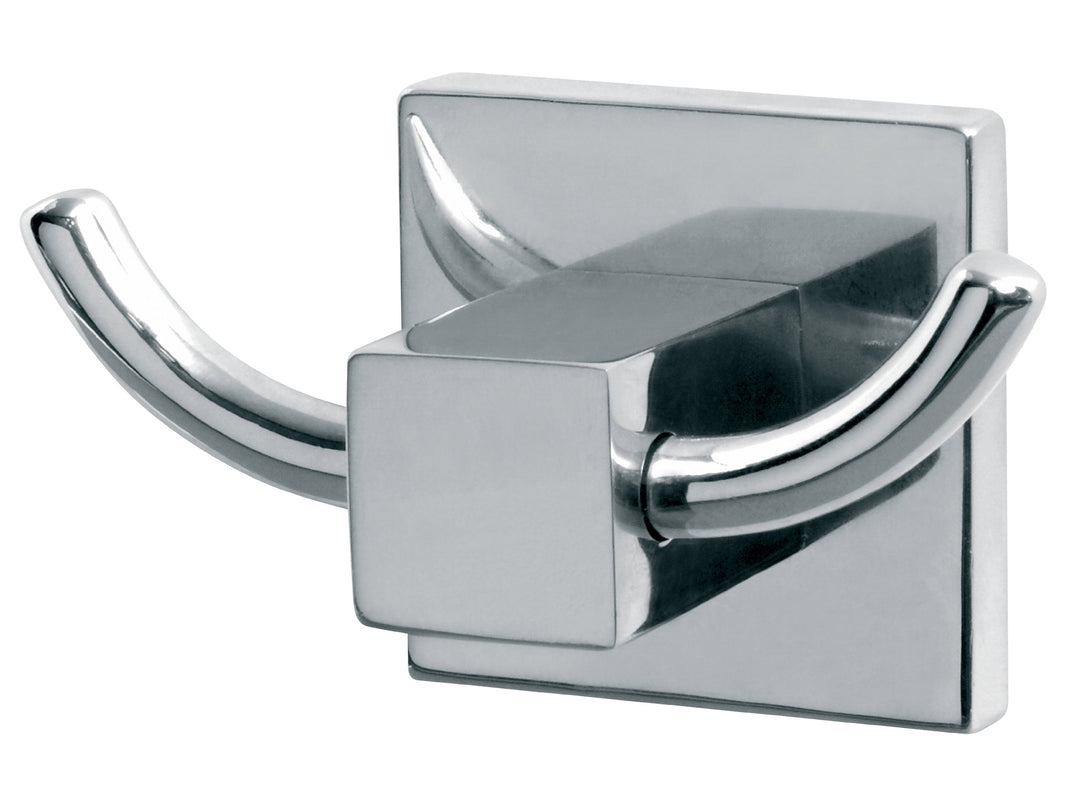 Bisk Arktic 01463 Doppelter Wandhaken, 8,5 x 5 x 5 cm, verchromt