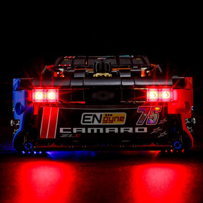 BRIKSMAX 42153 Led Licht für Lego NASCAR Next Gen Chevrolet Camaro ZL1 - Compatible with Lego Techni