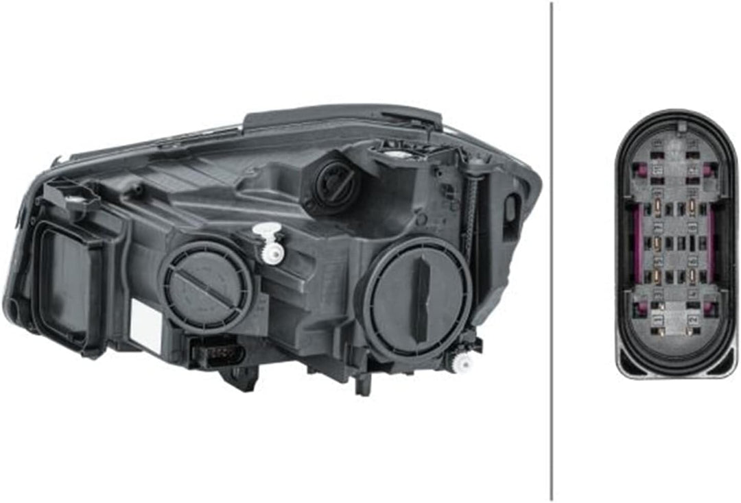 HELLA 1EG 010 818-121 Halogen-Hauptscheinwerfer - rechts - für u.a. Mercedes-Benz A-Class (W176) Rec