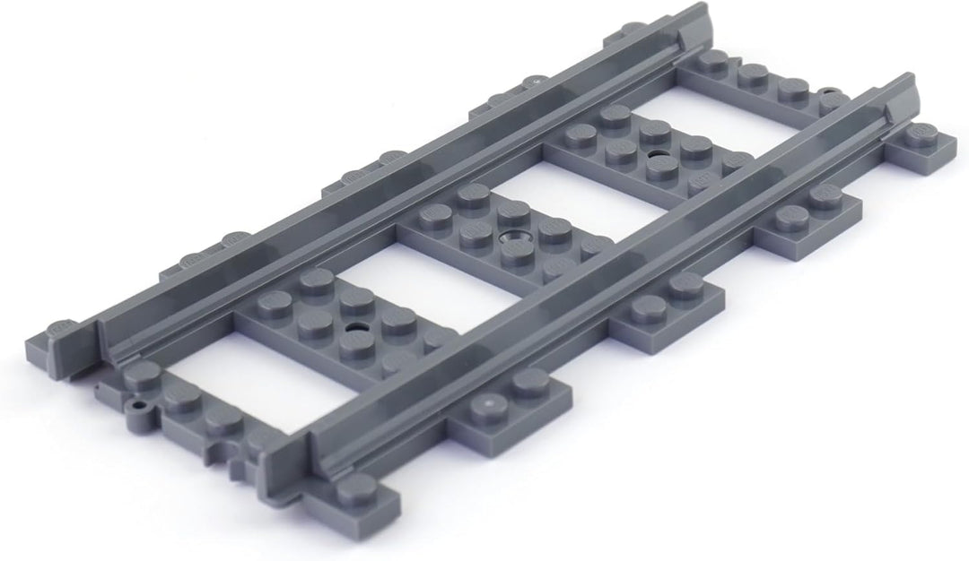 Lego® City Schienen Gerade Gleise (8 Stück) – Erweiterungsset für Lego® City Eisenbahn | Original Le