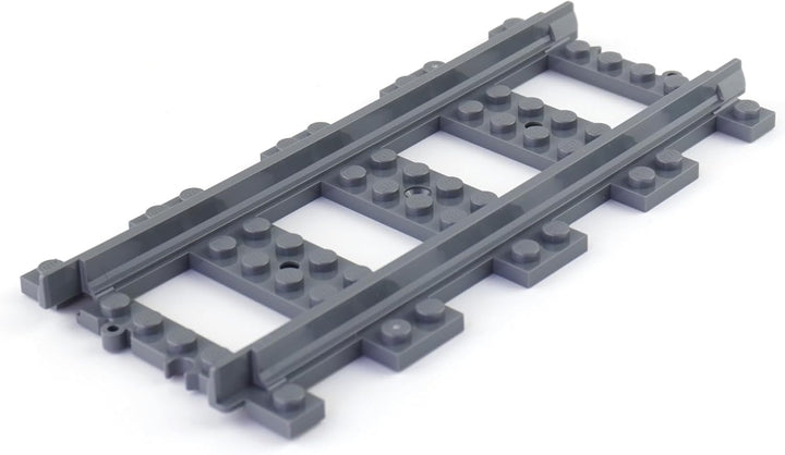 Lego® City Schienen Gerade Gleise (8 Stück) – Erweiterungsset für Lego® City Eisenbahn | Original Le