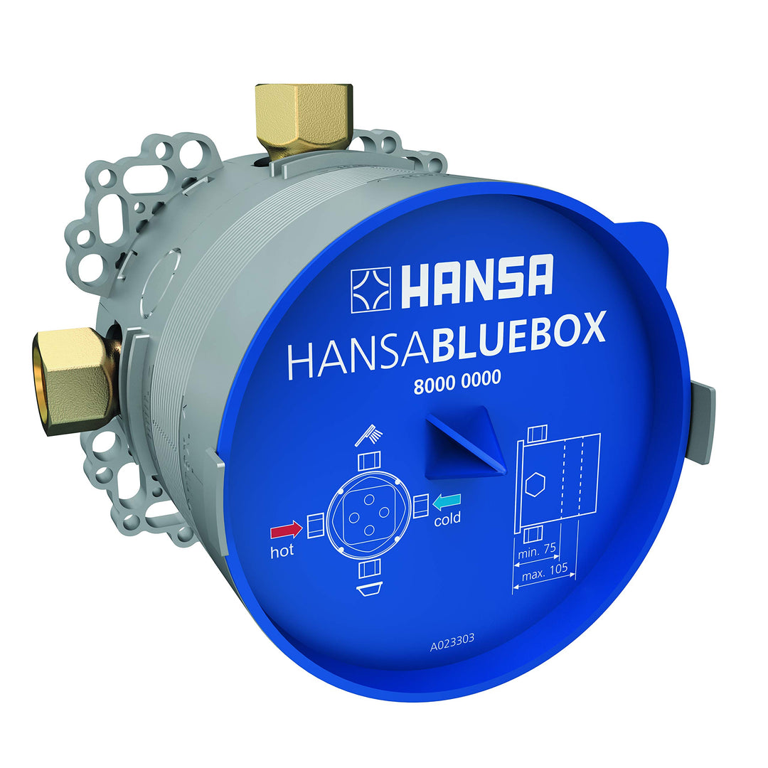 Hansa 80000000 Unterputz-Grundeinheit / Einbaukörper HANSABLUEBOX | Multifix-Befestigungssystem, eig