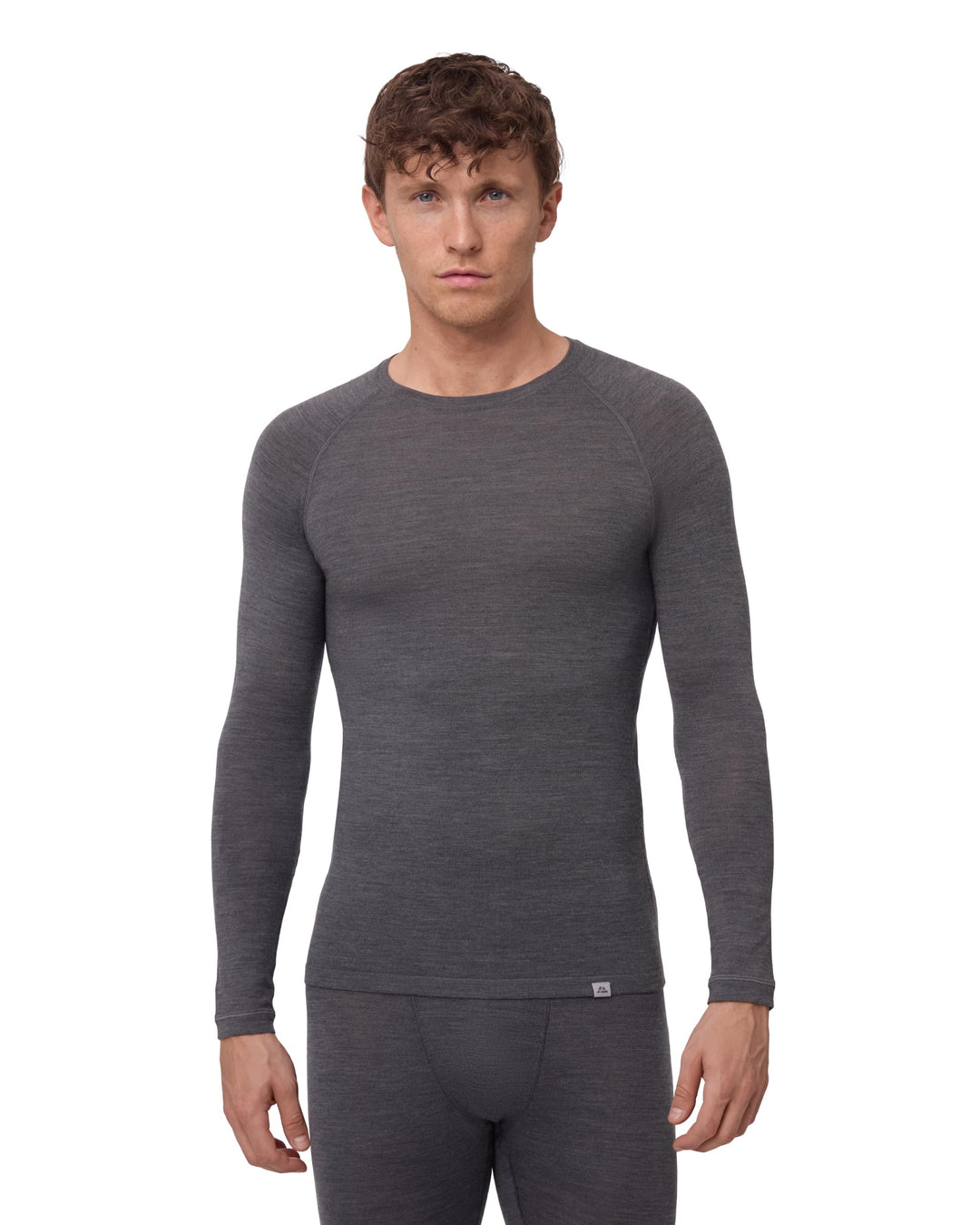 DANISH ENDURANCE Merino Langarm Shirt Herren, Premium Thermounterwäsche, Skiunterwäsche, Temperaturr