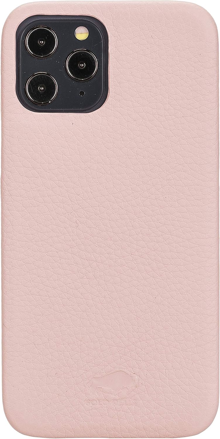 Solo Pelle Lederhülle für das iPhone 12 Pro Max in 6.7 Zoll Princeton Case Leder Hülle Ledertasche B