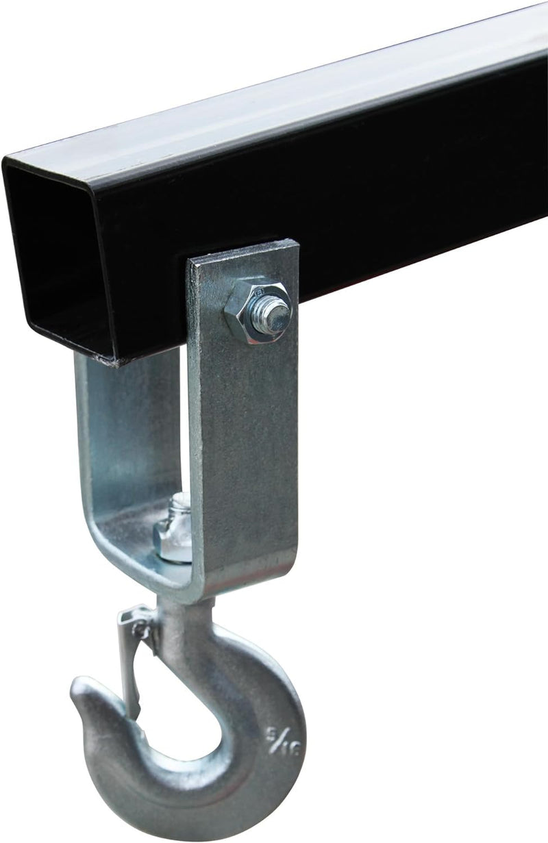 otgerlensker products Motorständer Motorhalter 900 KG mit 6 Rädern + Motorheber Motorkran mit Haken