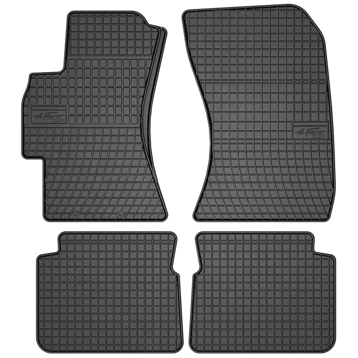 M MOTOS Gummimatten Auto Fussmatte passt für Subaru Forester IV 2012-2018 Verbessern Sie Ihren Reise