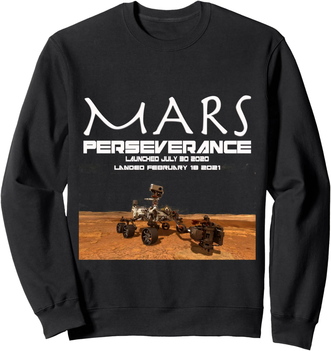 Mars Perseverance 2020 Rover Jezero Crater Sweatshirt