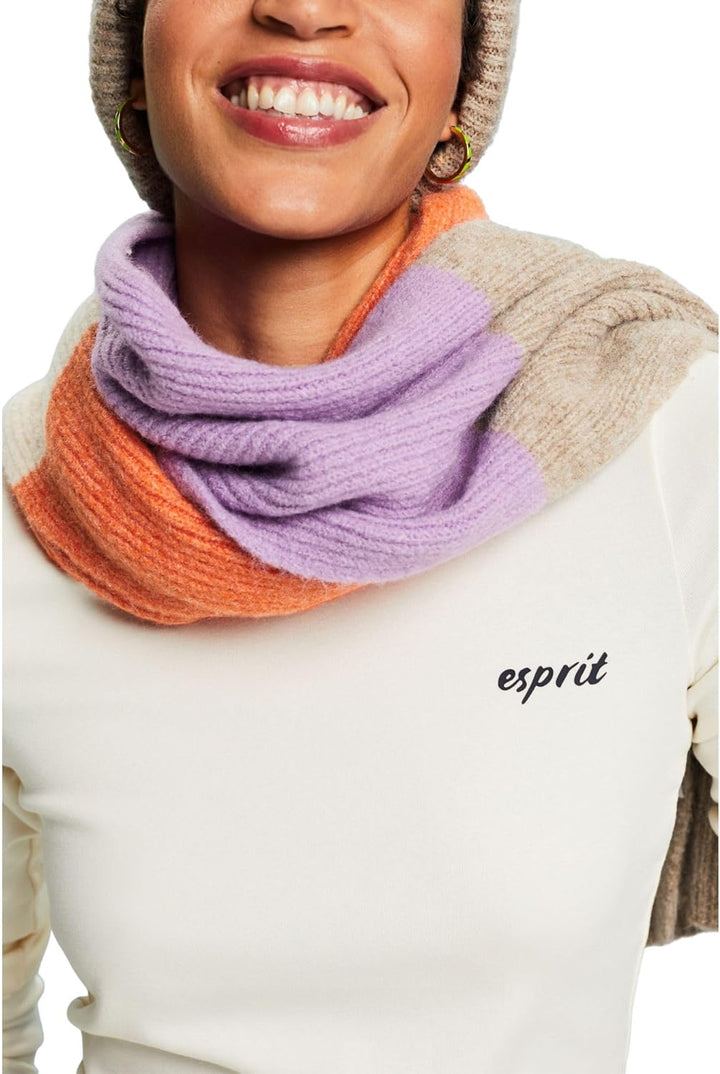 ESPRIT Geschenk-Set: Beanie und Schal Einheitsgrösse Beige, Einheitsgrösse Beige