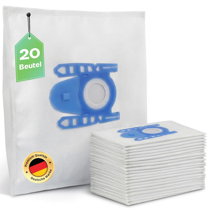 20 Staubsaugerbeutel passend für Siemens Staubsauger Z Serien: Z7.0, Z5.0, Z4.0, Z3.0, Z2.0, Swirl S