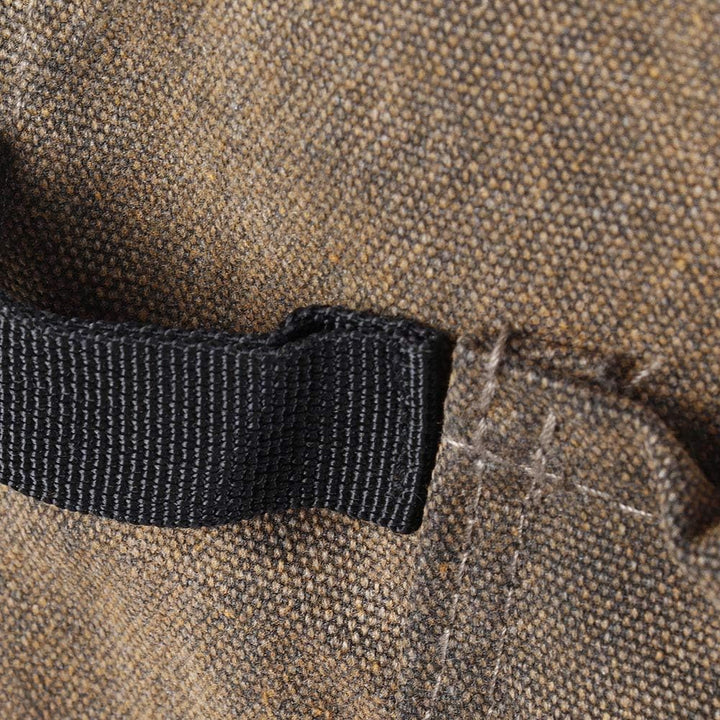 Ymiko Verstellbare Leinwand-Werkzeugschürze mit 11 Werkzeugtaschen für schwere Arbeiten für Frauen u