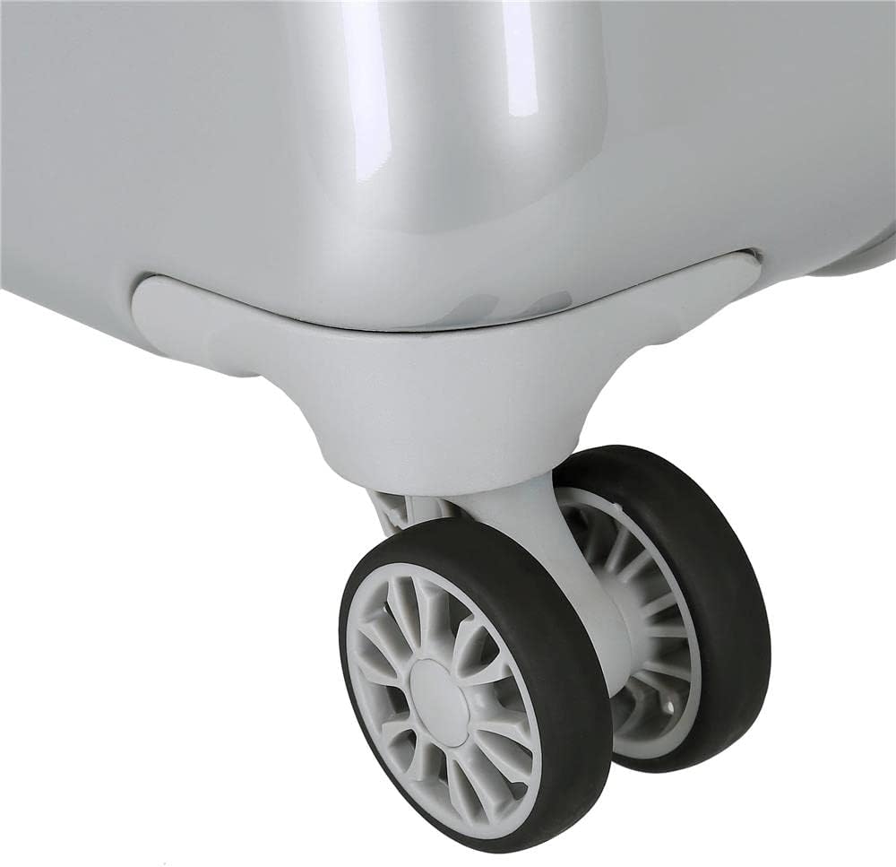 Disney Mickey 100 Kofferset Grau 55/68 cm Starres ABS Seitenkombinationsschloss 104L 6 kg 4 Doppelro