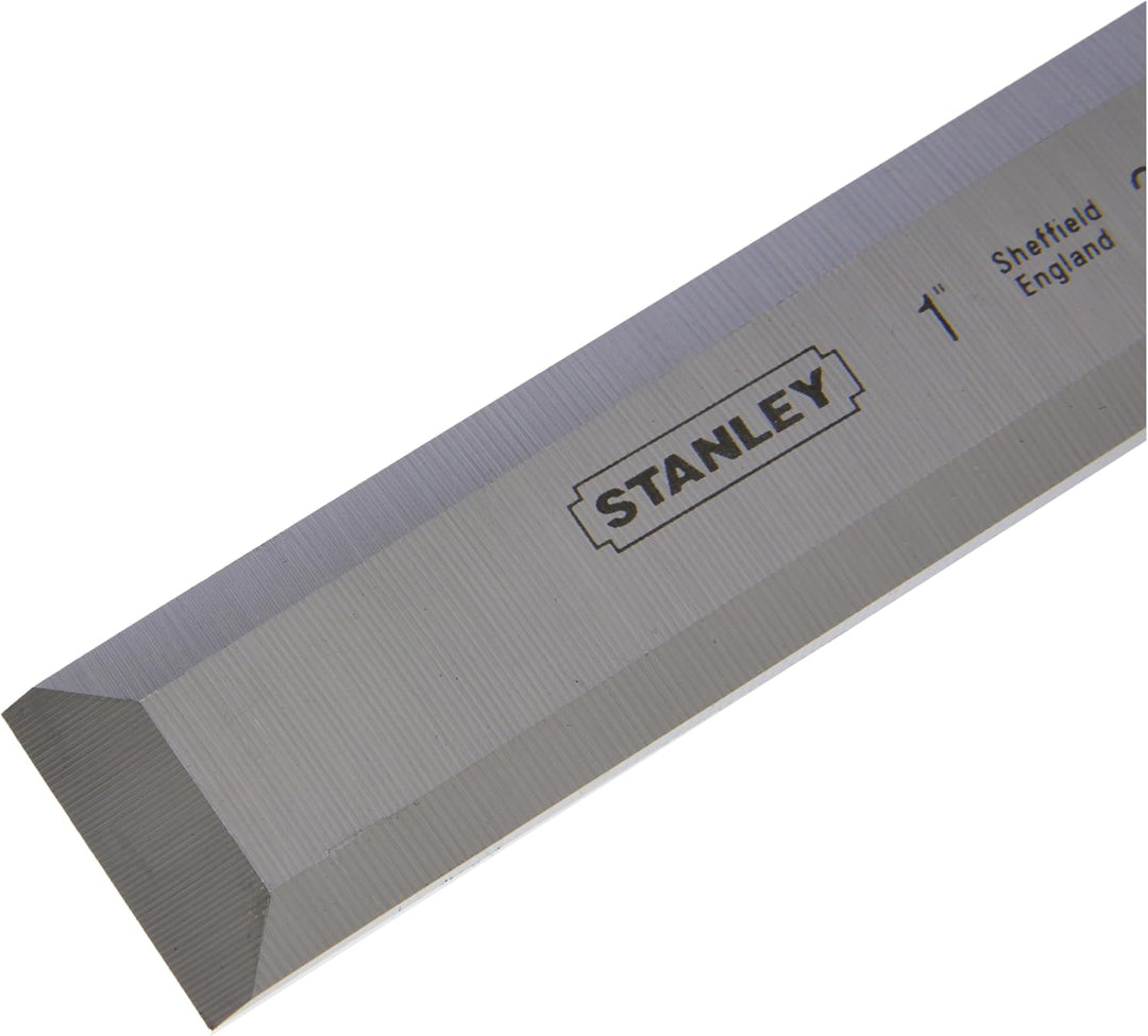 Stanley Bailey Stechbeitel, (25 mm Eisenbreite, 160 mm Eisenlänge, Kunststoff-Kappe, nachschärfbar)