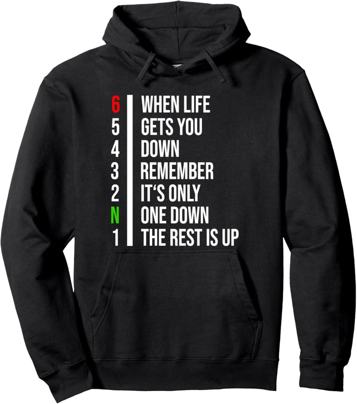 When Life Gets You Down Pullover Hoodie