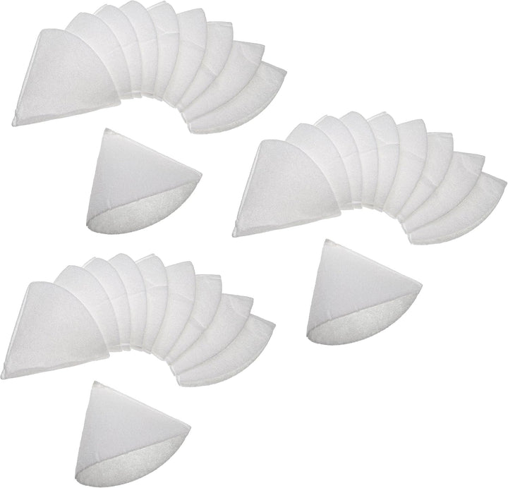 vhbw 30x Kegelfilter kompatibel mit Buderus FAV 125 Lüftungsanlage - Abluftfilter G4, DN 125 Weiss