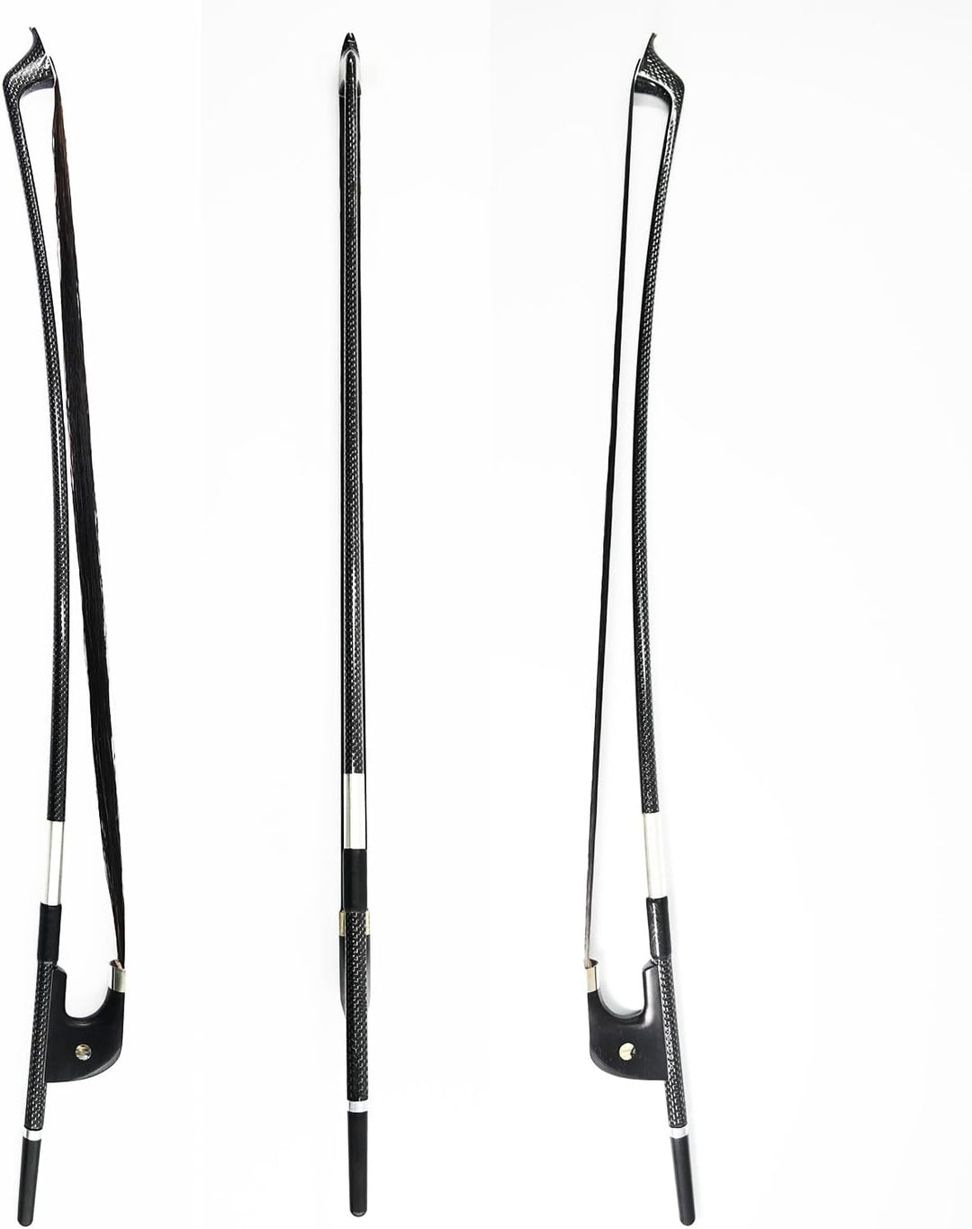 VINGOBOW 200BGB Bassbogen aus geflochtener Karbonfaser in 4/4-Grösse, 76 cm, für professionelle Spie