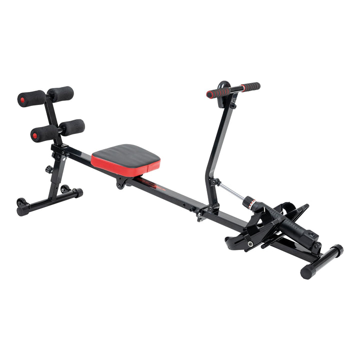 Kendox RowShaper - Rudergerät für Zuhause - Fitnessgerät für Cardio & Krafttraining - LCD Display -