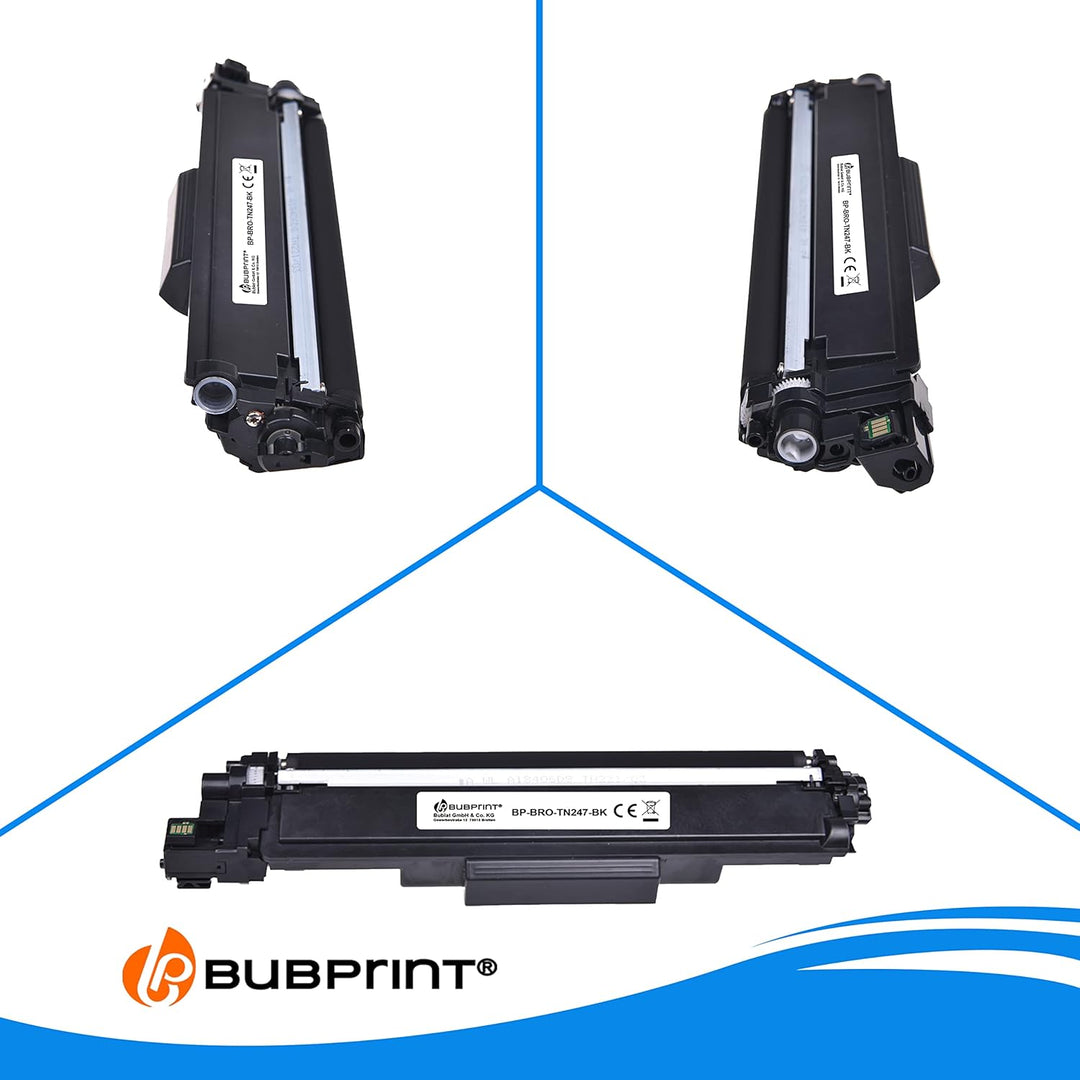 Bubprint Tonerkartusche kompatibel als Ersatz für Brother TN-247BK TN-243BK TN247 MFC-L3750CDW MFC-L