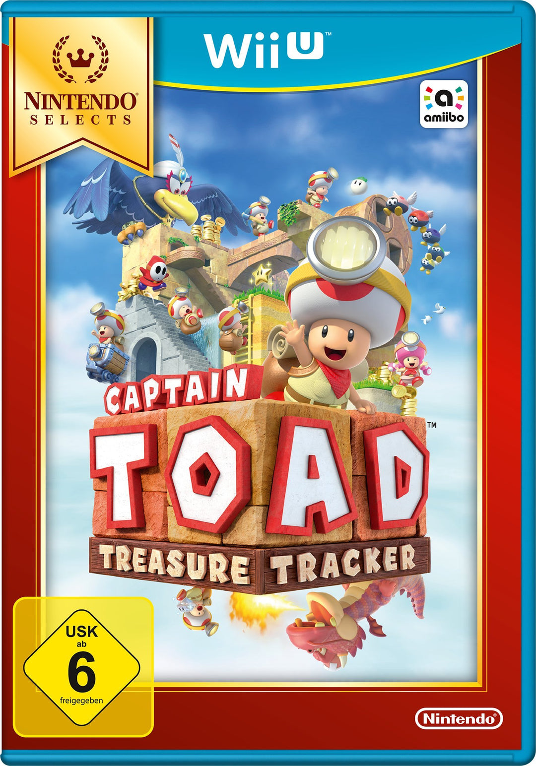 Captain Toad: Treasure Tracker - Nintendo Selects - [Wii U] Nintendo Wii U Captain Toad: Treasure Tr