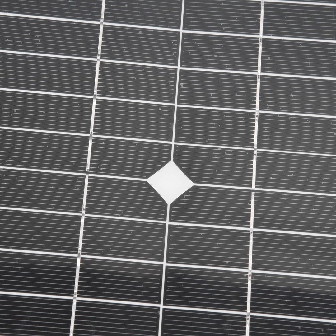 Solarpanel Lüfter Kit 100W Wasserdichtes Rundes Abluftventilator Set mit 3000 U Min Solarpanel für H