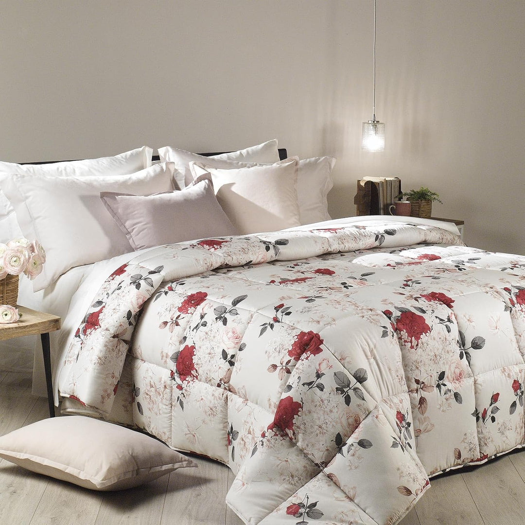 Caleffi soave steppdecke, Mikrofaser, Natur, Einzelbett Einzelbett Natur, Einzelbett Natur