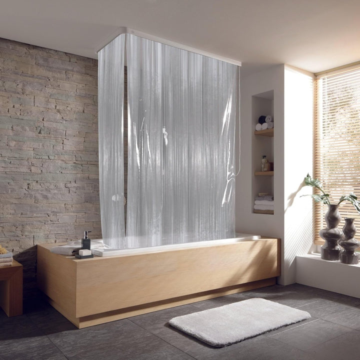 Kleine Wolke 3319108745 Eckduschrollo, 138x62x240 cm ,