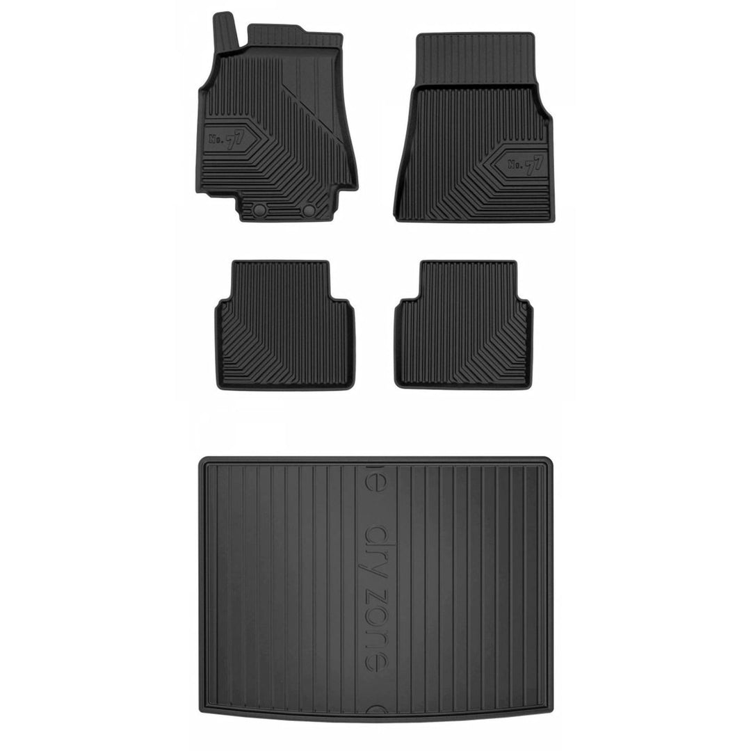 Satz Fussmatten und Gummimatte für Mercedes B W245 2005-2011