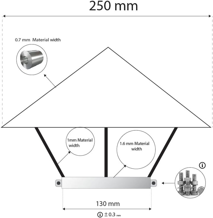 AURIMARA Schornsteinabdeckung Rauchrohr Ofenrohr Regenhaube, Schornsteinaufsatz, Verstellbar Kaminau