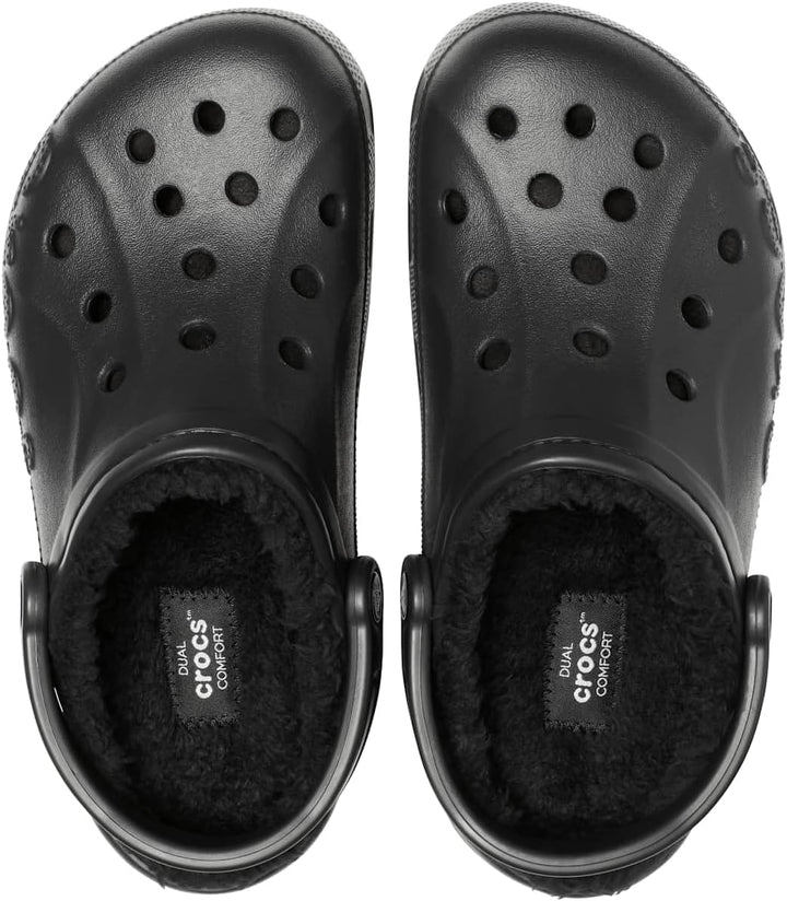Crocs Unisex Baya Lined Clog 36/37 EU Schwarz, 36/37 EU Schwarz