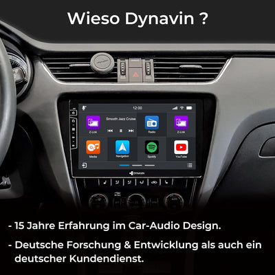 DYNAVIN Android Autoradio Navi Kompatibel für Skoda Octavia 3 Mk3, mit 4 * 100W DSP Verstärker | DAB