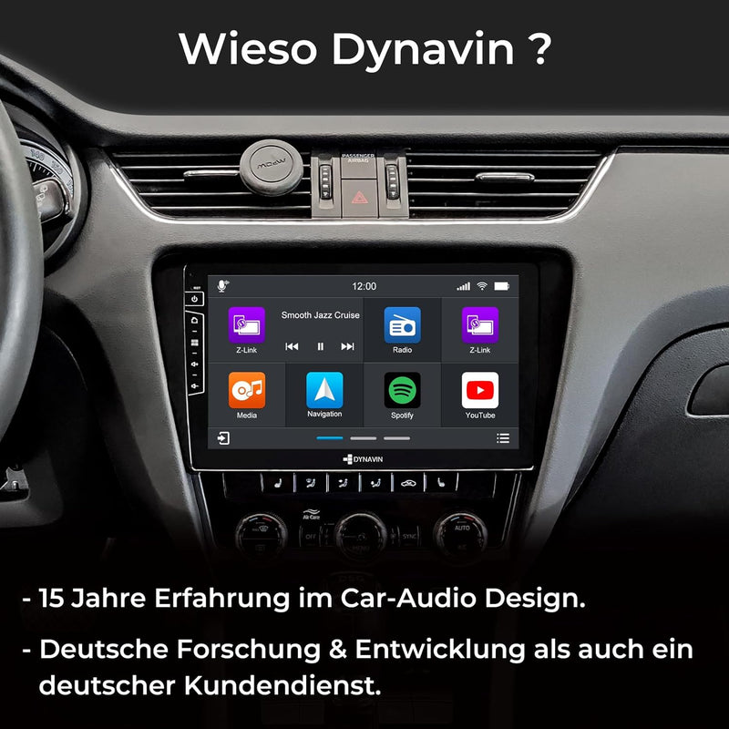 DYNAVIN Android Autoradio Navi Kompatibel für Skoda Octavia 3 Mk3, mit 4 * 100W DSP Verstärker | DAB