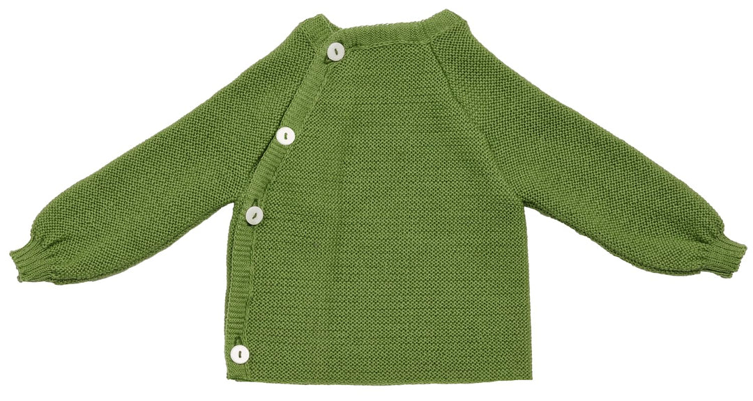 Reiff 20170 - Schlüttli Uni Bio-Merino-Schurwolle apfel, Grösse: 86/92