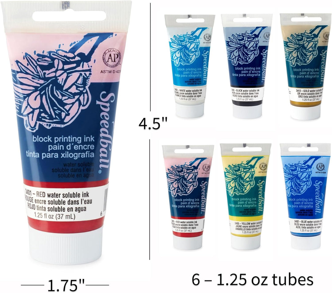 Unbekannt Speedball Block Tinte Starter Set