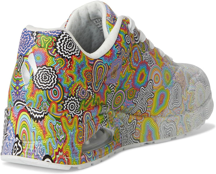 Skechers Damen Uno Rugged Fall Air Stiefelette 39 EU Mehrfarbig Meereswellen Ocean Tides, 39 EU Mehr