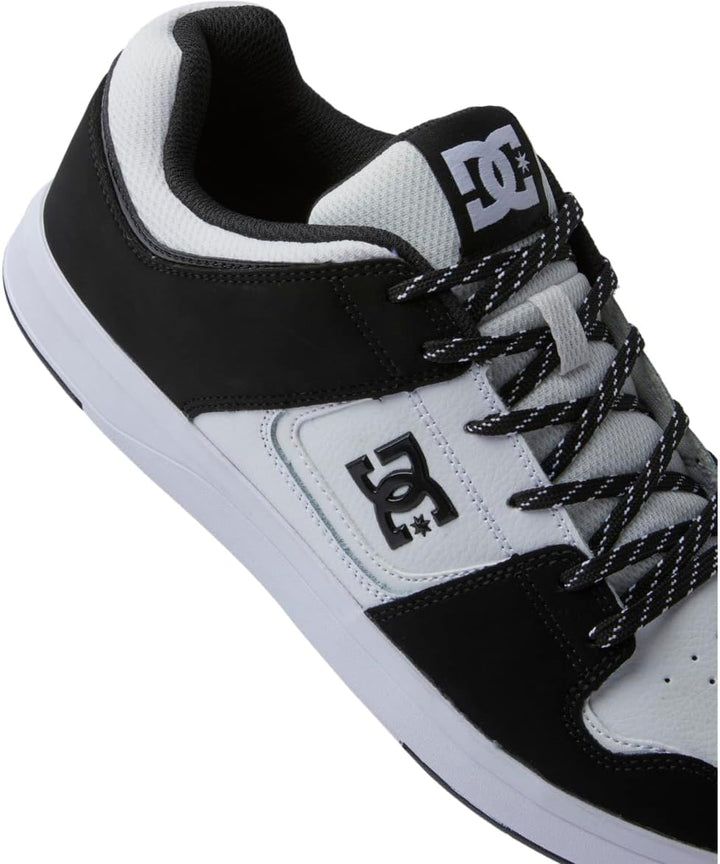 DC Shoes Herren Shoes Cure Sneaker 46 EU Wt Blk Cbn, 46 EU Wt Blk Cbn