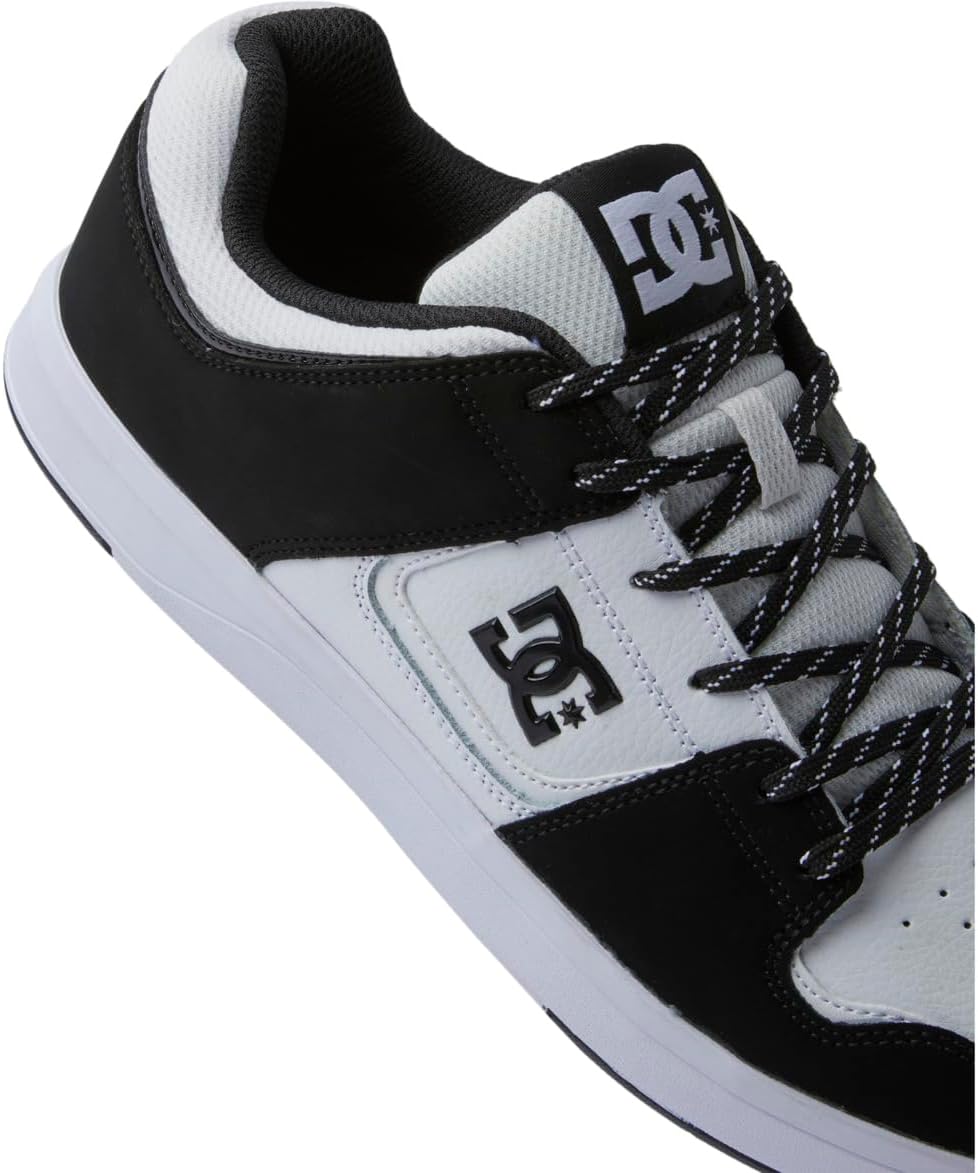 DC Shoes Herren Shoes Cure Sneaker 40.5 EU Wt Blk Cbn, 40.5 EU Wt Blk Cbn