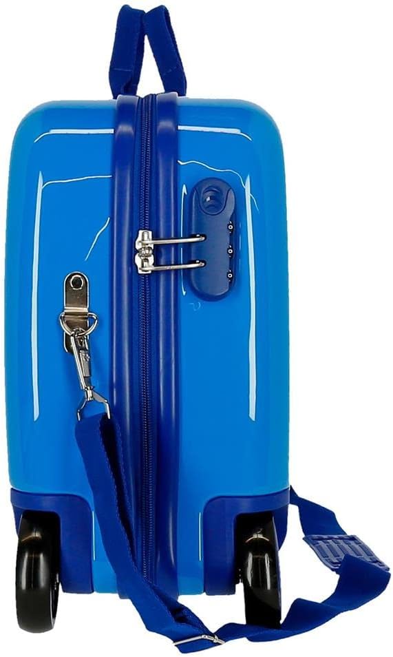 Disney Mickey Colour Mayhem Kinderkoffer, Blau, 50 x 38 x 20 cm, Hartplastik, seitlich, 34 l, 1,8 kg